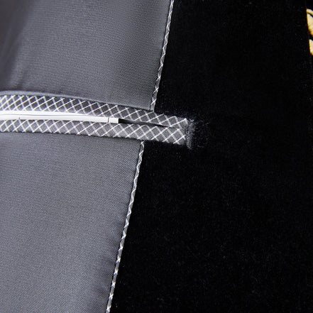 Men's Luxury Velvet Embroidered Gold Tuxedo Jacket