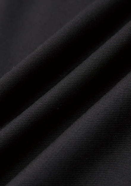 Men’s 3-Piece Black Tuxedo with Gold Embroidery and Barge Collar