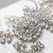 Diamond Empyrean - White Jacquard & Heavy Crystal 3-Piece Tuxedo