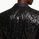 The Obsidian Galaxy - Black Sequin Velvet Dinner Jacket