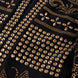 Diadem Pharaoh black dinner jacket with gold crown and scrolling crystal detailing - product view 20