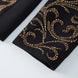 Diadem Pharaoh black dinner jacket with gold crown and scrolling crystal detailing - product view 21
