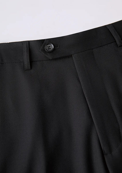 The Onyx Royale - Black 3D Jacquard & Velvet Contrast Tuxedo Set