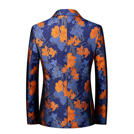 Royal Blue Tuxedo back