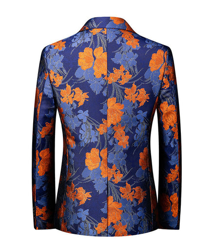 Royal Blue Tuxedo back