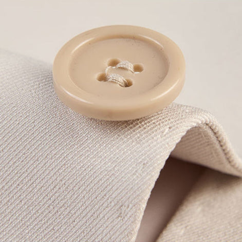 The Sandstone Peak - Ivory Beige Textured 3-Piece Suit Set