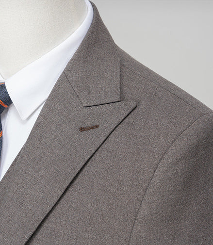 Men's Two-button Three-piece Suit with  Peaked Lapel