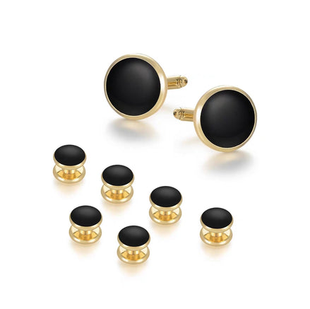 Men's 8-Piece Cufflinks and Shirt Studs Set