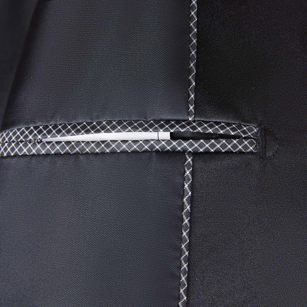 Gilded Pharaoh - Obsidian Gold Imperial Crystal Dinner Jacket - Nevo Suits