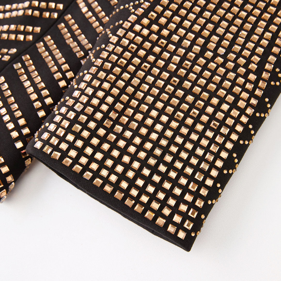 Gilded Pharaoh - Obsidian Gold Imperial Crystal Dinner Jacket - Nevo Suits