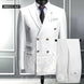 Double-breasted Suit Men