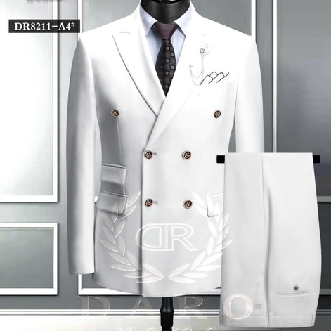 Double-breasted Suit Men