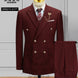 Double-breasted Suit Men