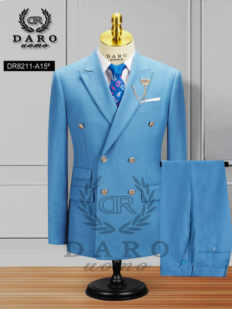 Double-breasted Suit Men