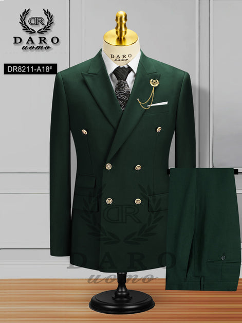 Double-breasted Suit Men
