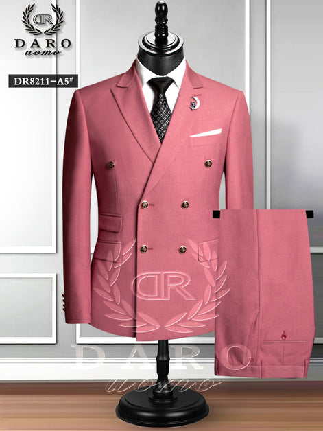 Double-breasted Suit Men