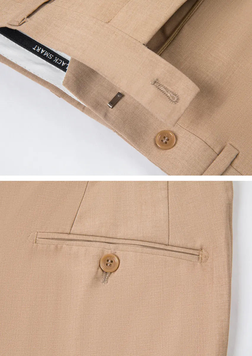 Champagne Gold Floral Jacquard Shawl Tuxedo - studio view 9 - Nevo Suit