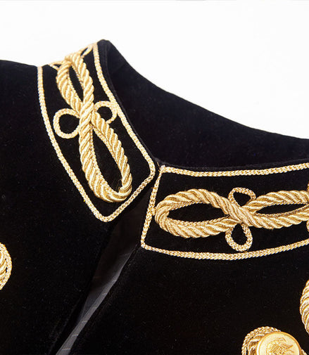 Black Tuxedo collar
