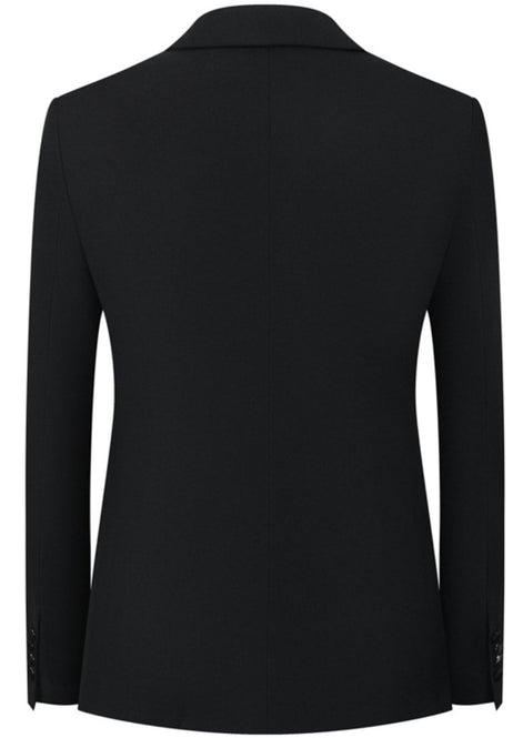 Midnight Mosaic - Black Crystal Tuxedo Back Formal - Nevo Suits