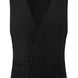 Midnight Mosaic - Black Crystal Tuxedo Vest Detail - Nevo Suits