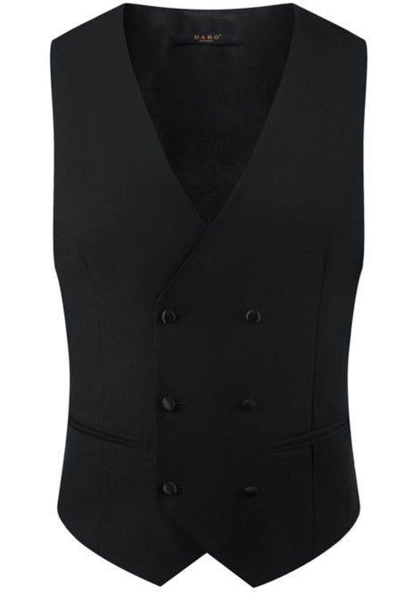 Midnight Mosaic - Black Crystal Tuxedo Vest Detail - Nevo Suits