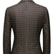 Obsidian Pantheon - Black & Gold Greek-Key Jacquard Peak Lapel 3-Piece Tuxedo - Nevo Suit™