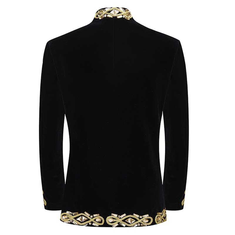 Orion Regalia - Crystal Braided Velvet 2-PieceTuxedo