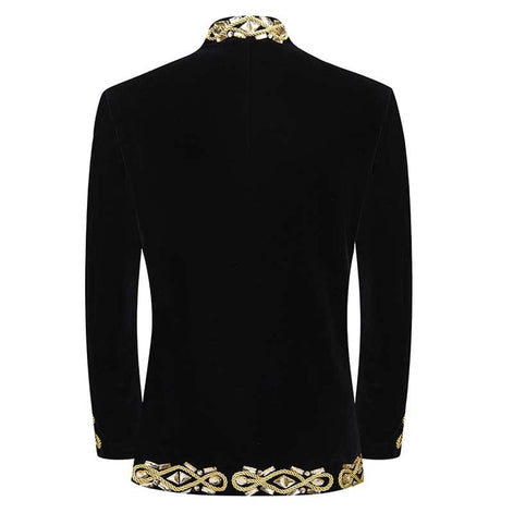 Orion Regalia - Crystal Braided Velvet 2-PieceTuxedo