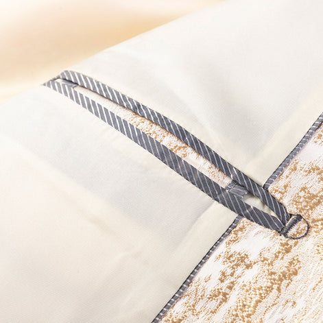 white wedding tuxed details - 1