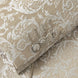 Matching champagne gold vest back view - Nevo Suits