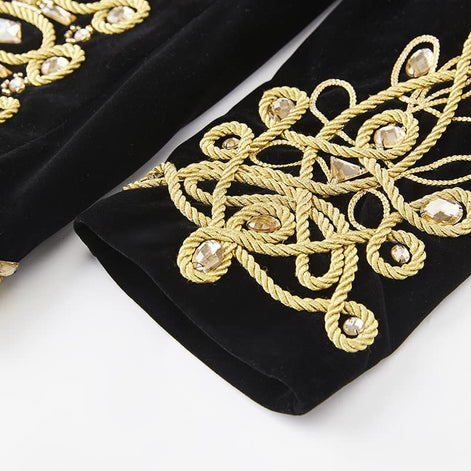 Orion Regalia - Crystal Braided Velvet 2-PieceTuxedo