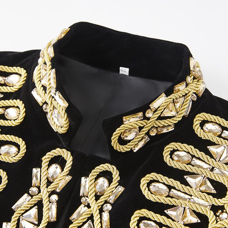 Orion Regalia - Crystal Braided Velvet 2-PieceTuxedo