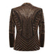 Gilded Pharaoh - Obsidian & Gold Imperial Crystal Dinner Jacket