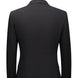 Black tuxedo jacket back view fit check - Nevo Suits