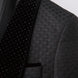 The Onyx Royale - Black 3D Jacquard & Velvet Contrast Tuxedo Set