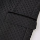 The Onyx Royale - Black 3D Jacquard & Velvet Contrast Tuxedo Set