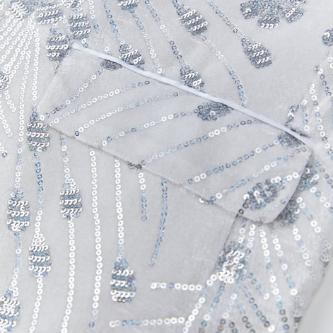 Silver Falling Stars sequin jacket - 4