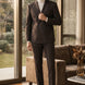 Sienna Citadel - Brown Pinstripe Double-Breasted 2-Piece Suit