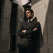 Monolith Sentinel - Black Pinstripe Asymmetric 2-Piece Suit