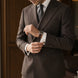 Sienna Citadel - Brown Pinstripe Double-Breasted 2-Piece Suit