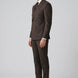 Sienna Citadel - Brown Pinstripe Double-Breasted 2-Piece Suit