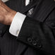 Monolith Sentinel - Black Pinstripe Asymmetric 2-Piece Suit