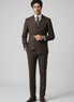 Sienna Citadel - Brown Pinstripe Double-Breasted 2-Piece Suit
