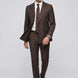 Sienna Citadel - Brown Pinstripe Double-Breasted 2-Piece Suit