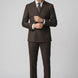 Sienna Citadel - Brown Pinstripe Double-Breasted 2-Piece Suit