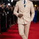 Alabaster Sentinel - Beige Pinstripe 2-Piece Suit - Nevo Suits