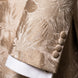Topaz Symphony Champagne Gold Floral Jacquard 3-Piece Tuxedo - Nevo Suit