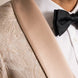Topaz Symphony Champagne Gold Floral Jacquard 3-Piece Tuxedo - Nevo Suit