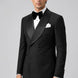 Vanta Poise - Black Double-Breasted Shawl Collar Tuxedo