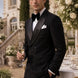 Vanta Poise - Black Double-Breasted Shawl Collar Tuxedo